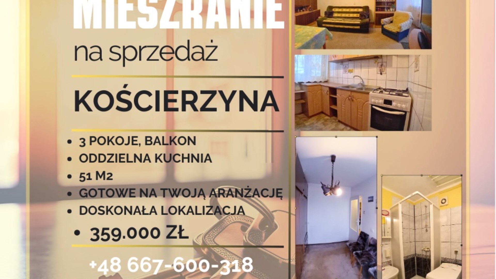 Mieszkanie na sprzedaż