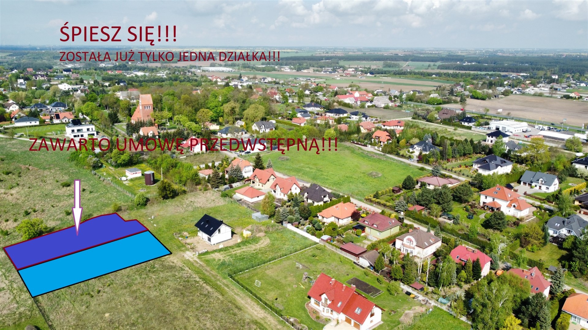 Działka na sprzedaż
