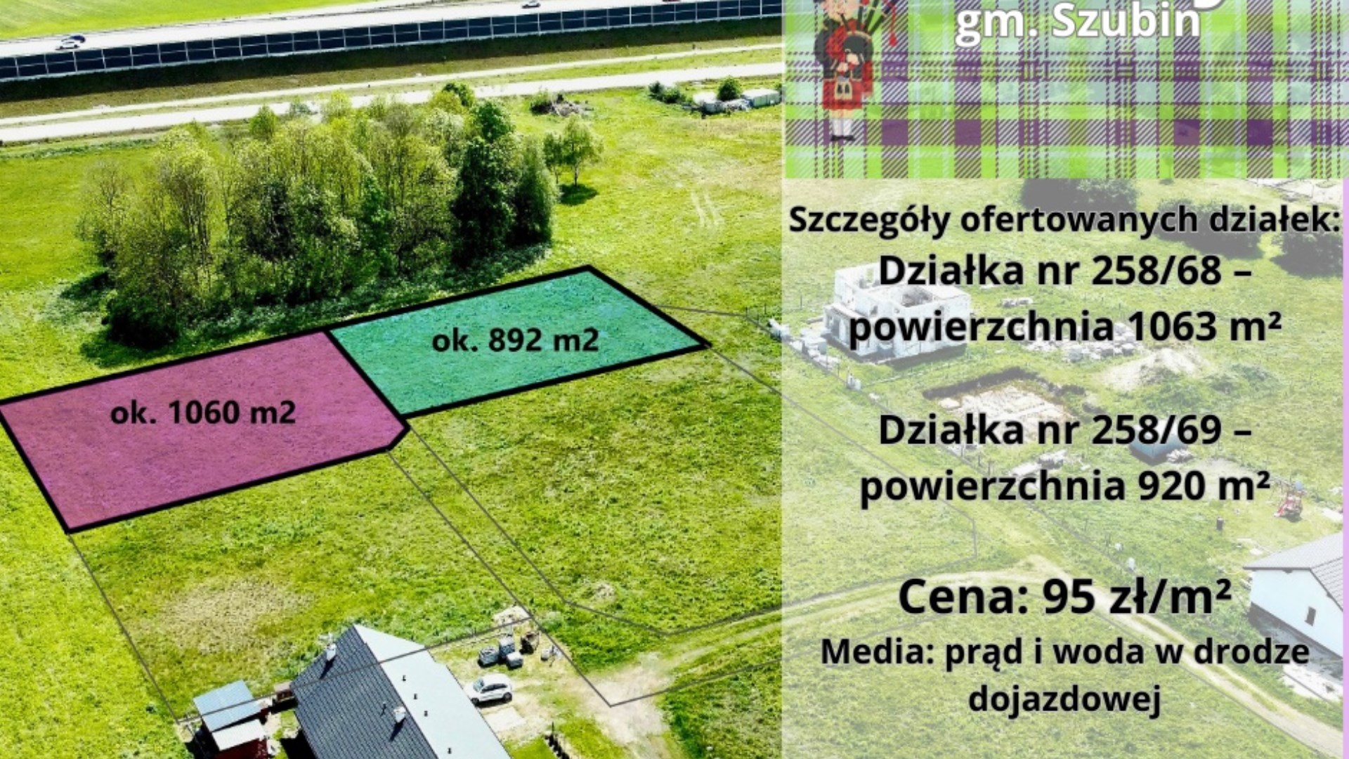 Działka na sprzedaż