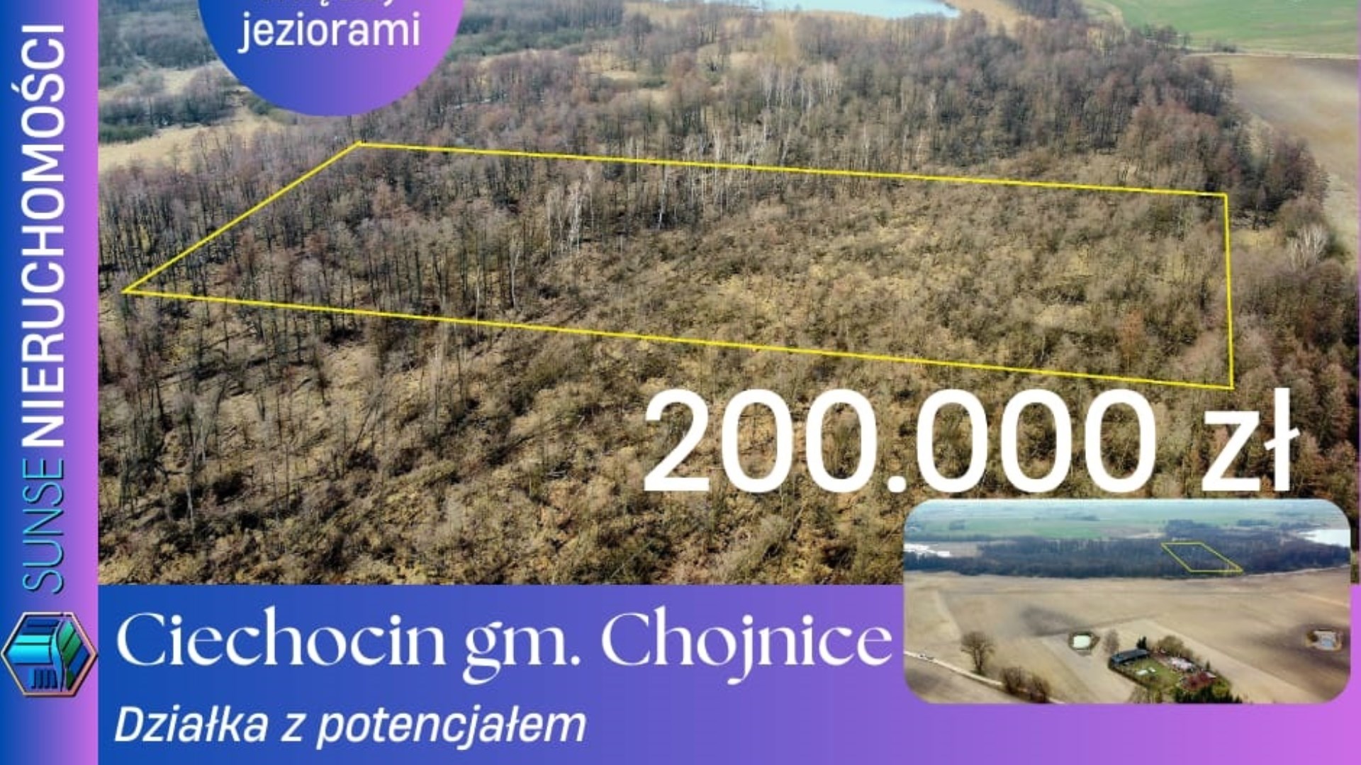 Działka na sprzedaż