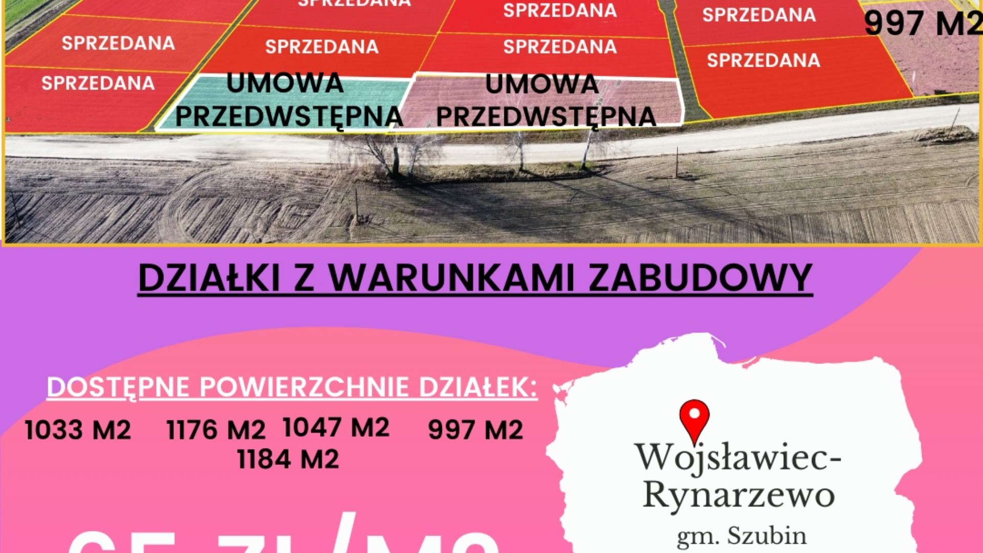 Działka na sprzedaż