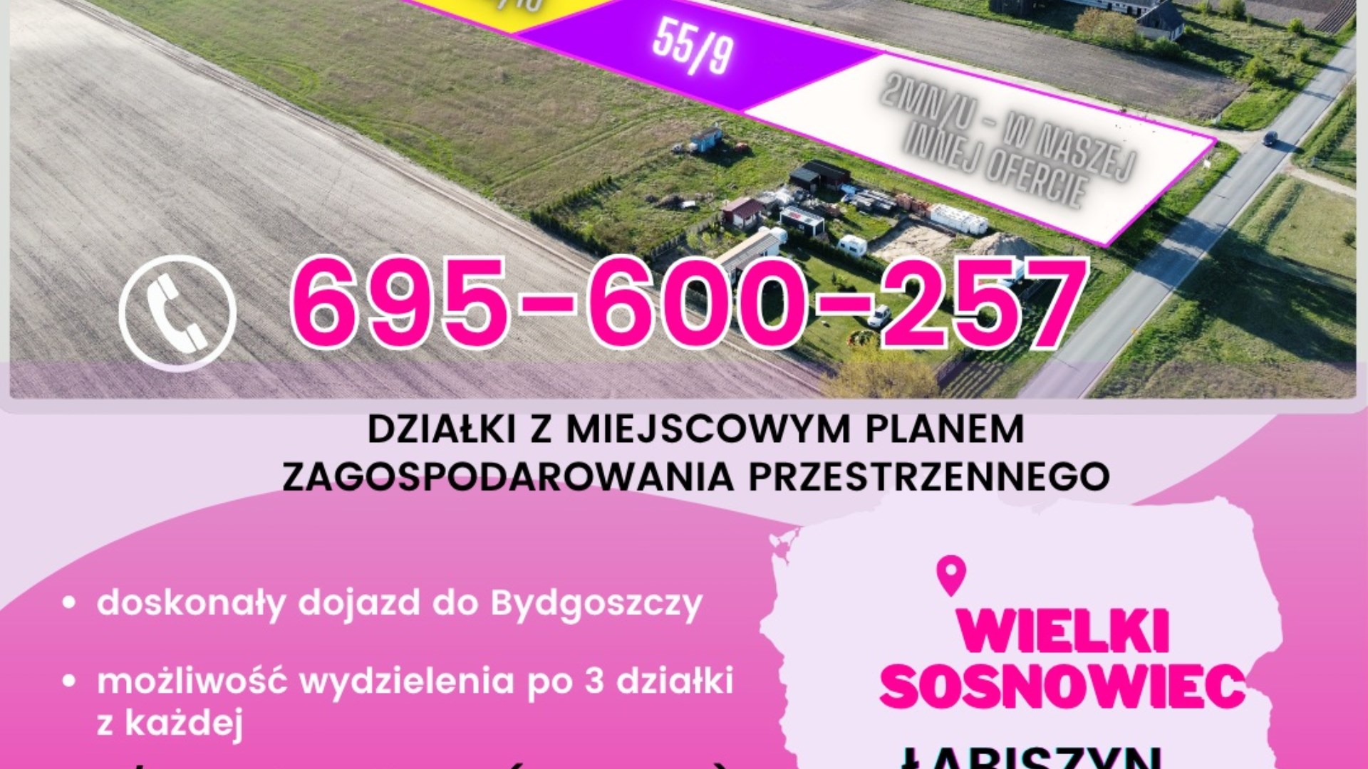 Działka na sprzedaż